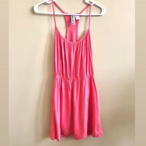 Sleeveless/Razor back Dress ; cinches at waist